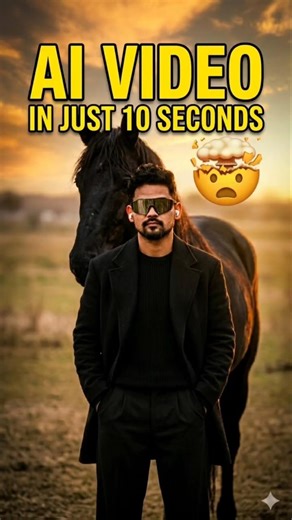 🚀🔥Make AI Videos in 10 Seconds 🤯 | No Skills Needed!