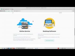 Sejda, edición completa de archivos PDF