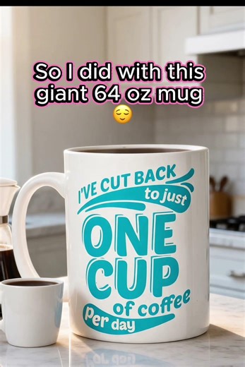 Just ONE Cup of Coffee a Day… ☕😂 #shorts
