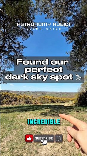 We Found the Perfect Dark Sky Location #astrophotography #nightsky