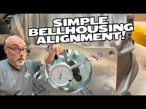Bellhousing to Crankshaft Alignment, measuring the runout and installing RobbMc offset dowel pins.