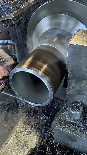 Ultra-Clean Steel Pipe Cutting! Heavy-Duty Saw Slices Seamless Tubes With Precision ⚙️🔥