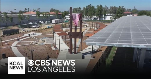 New 9/11 memorial park in Rancho Cucamonga includes material from Twin Towers