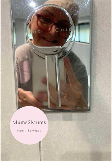 Almost forgot this is the point. ✨ Jenny doing what she does best – shine, shine, shine! ✨ When your fixtures reflect like a mirror, you know Mums2Mums has been there 💪 #Spotless #ShinySurfaces #Mums2Mums #CleaningGoals #HomeServices #CentralCoastCleaners #CleanWithCare #MirrorFinish