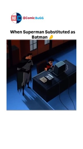 ComicBuG | Superman substituted as Batman in Superman: The Animated Series in the Season 3 episode titled "Knight Time" (Episode 2, 1998). In this... | Instagram