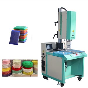 [Hot Item] Kitchen Cleaning Sponge Pad Ultrasonic Welding and Cutting Machine for Sponge Scourer