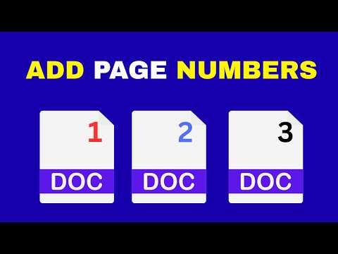How to Add Page Number in Google Docs