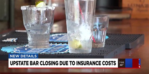 Upstate bar closing due to insurance costs