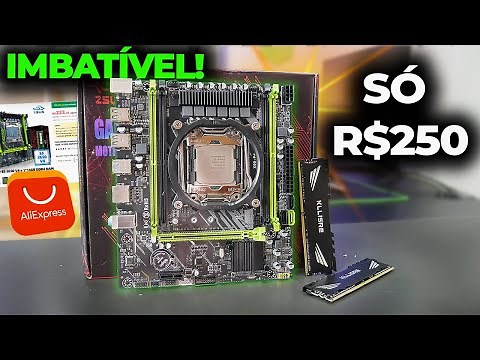 O MELHOR KIT XEON POR R$250 ATÉ AGORA! E5 2650 V4 E PLACA MÃE X99 P4 (COM TESTES)