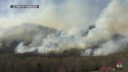 Dangerous Carolina fires