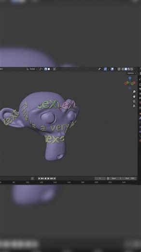 Gioxyer | SurfaceFlow Realtime Wrap Blender AddOn Playful Pixel simplify the way you can deform objects as wrap with geometry nodes in realtime | Instagram