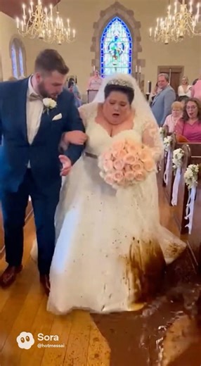 The bride make a big poop 💩 👰 #funny #soralife #comedyvideos #viralvideo #sorabeats #ai #animals