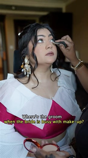 😱Where is my GROOM? I couldn’t find the Google Guy anywhere! #groom #coupleshorts #shorts