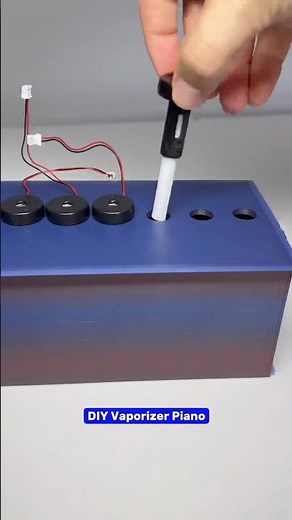 Unusual DIY Humidifier Piano Project #arduino #electronics #engineering #diy