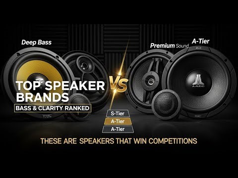 TOP 5 Best Car Speaker Brands for Premium Sound Quality & Deep Bass 2026 || Stop Buying Kicker! ||