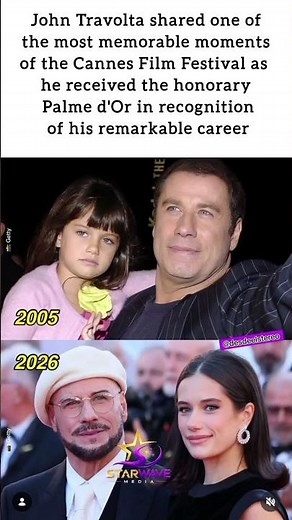 John Travolta and Daughter Ella Bleu Share Heartwarming Cannes Moment #trending #trendingnow