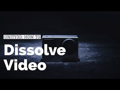Unity HowTo - Disolving Video with the VideoPlayer
