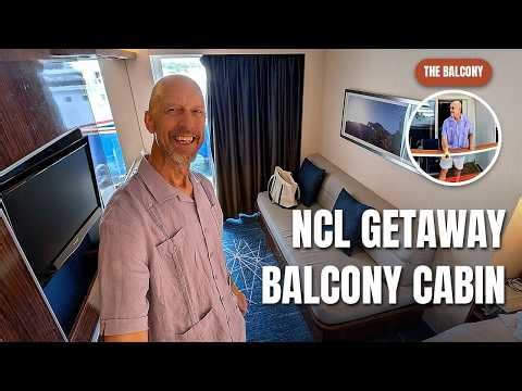 Norwegian Getaway Balcony Cabin Tour