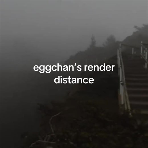 eggchans render distance // how does he play like that🥹✌️ #fog #renderdistance #eggchan #unstablesmp #Minecraft