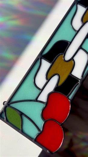 Stained Glass Window Topper for Sale