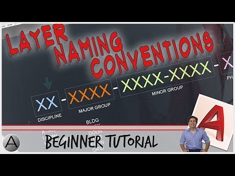 How to Organise Layers in Autocad (Naming Conventions)