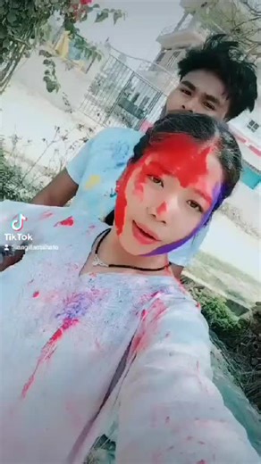 budi 😘❤️#firstholi🥰