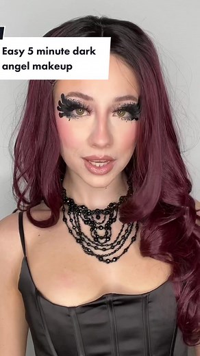 5-Minute Dark Angel Makeup Hack for Shaky Hands