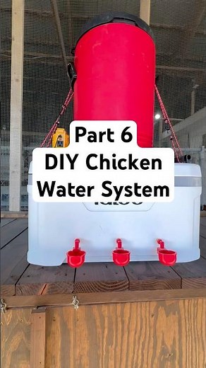 DIY Chicken Water System Part 6