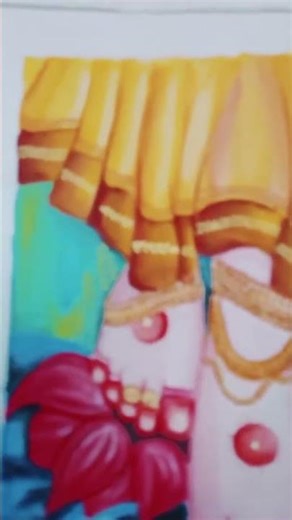 Beautiful✨️ goddess🌸 feet painting 😍#@t....#trending#arts ...