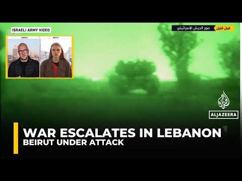 Israel Expands Lebanon Offensive as Iran War Escalates | Beirut Bombed Again
