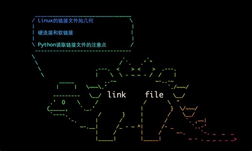 Linux链接文件｜硬连接，软链接｜ Pyhon读取链接文件需要注意的地方