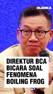 Direktur BCA, Haryanto T Budiman, mengingatkan tentang fenomena boiling frog yaitu kondisi ketika sebuah organisasi gagal menyadari perubahan yang terjadi sehingga berpotensi untuk menimbulkan dampak yang fatal. Haryanto menekankan, seorang pemimpin perlu memiliki kepekaan terhadap perubahan yang terjadi di sekitar. Apalagi jika perubahan tersebut bersifat struktural dan berpengaruh besar terhadap organisasi. Kemudian seorang pemimpin perlu mengajak seluruh anggota tim agar secara proaktif menga