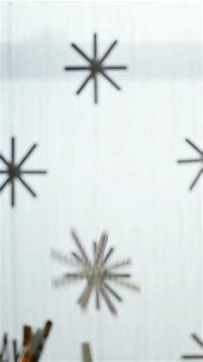 Looking for the perfect winter DIY to make your space feel magical? ❄️ Turn craft sticks into beautiful snowflake garland using Crayola Glitter Glue! ✨ Think: twinkly winter mornings, warm cocoa, and handmade décor that makes your windows look like a snowy wonderland. ☃️ #CrayolaCreativeMoments #CrayolaCrafts #WinterCrafts | Crayola