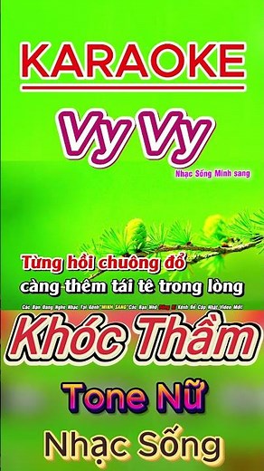 Karaoke Khóc Thầm Nhạc Sống Tone Nữ | Beat Chuẩn Dễ Hát #karaoke #tonenu #bolero #nhacsong