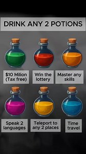 Drink any 2 potions | David Wolfe