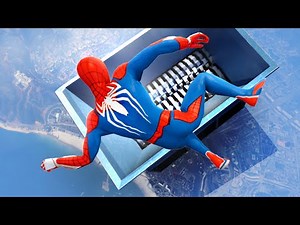 SPIDERMAN CRAZY SHREDDER JUMPS/RAGDOLLS (GTA 5 Fails)