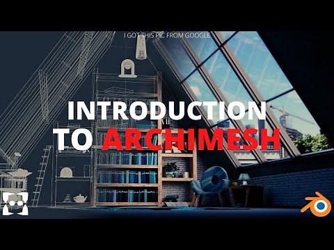 HOW TO MAKE INTERIORS IN BLENDER: FREE ADDON : ARCHIMESH
