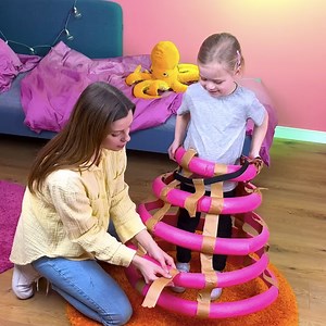 28K views · 89 reactions | Kid dress from trash bag with air  | 5-Minute Crafts Play | Facebook