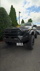 Lifted 4th Gen Tacoma black-on-black
