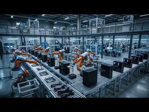 Computer Manufacturing Production Line