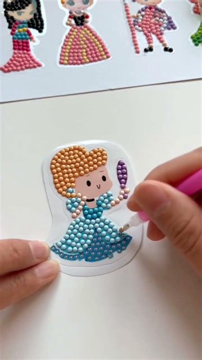 Diamond Dot Art for Kids! Boost Focus & Pen Control #KidsCraft #STEMToy #Gift