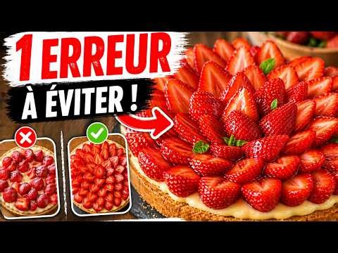 Homemade strawberry tart: the secret is in the pastry! A timeless recipe 🍓.