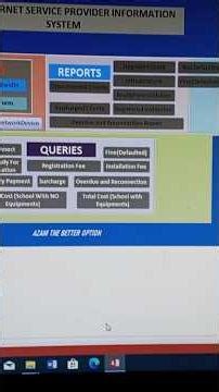 Azani Internet Service Provider Information System(COMPUTER STUDIES PROJECT KCSE 2026) 0799127733