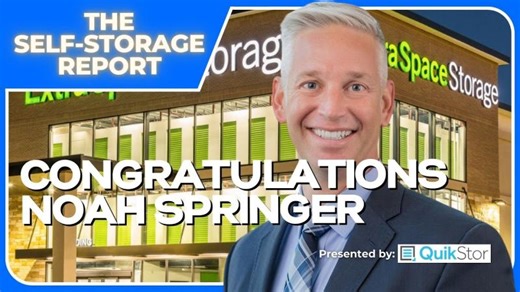 Extra Space has named Chief Strategic Officer Noah Springer their new President. | Thaddeus Campbell