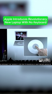 1.3M views · 10K reactions | Apple Introduces Revolutionary New Laptop With No Keyboard | The Onion | Facebook
