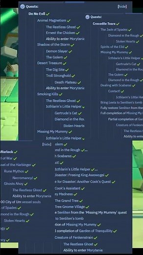 Runespace 3's Best Passive Quest Rewards