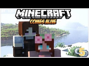 Building Up Our House! 🏡~ Minecraft Comes Alive Reborn |Ep.5