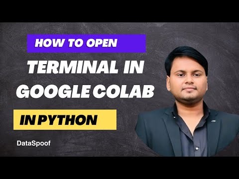 How to open a terminal in Google colab or Jupyter Notebook