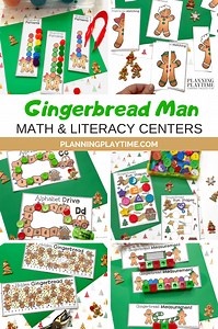 Gingerbread Man Preschool Activities - Planning Playtime