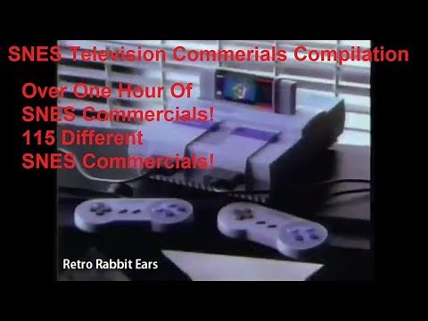 SNES Video Game Commercials One Hour Compilation Of Super Nintendo Commercials!